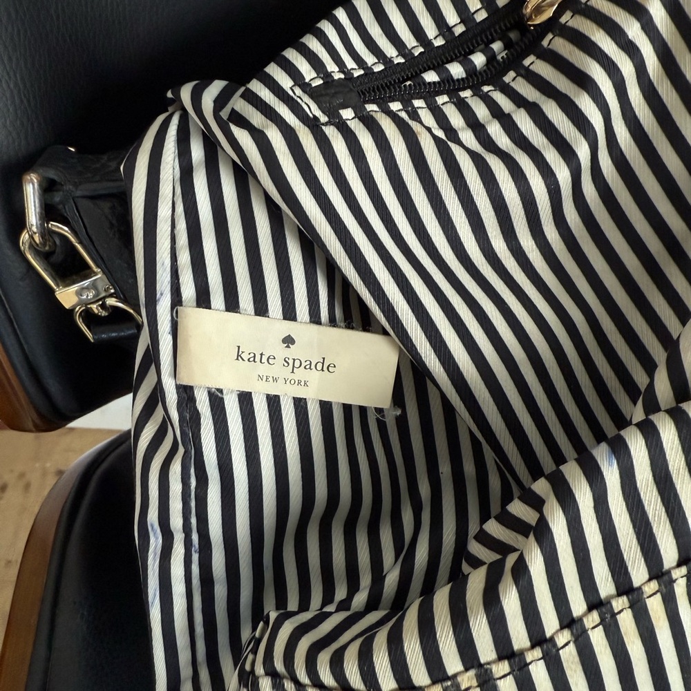 Kate Spade Leather Shoulder Bag in Black - Picture 6 of 6